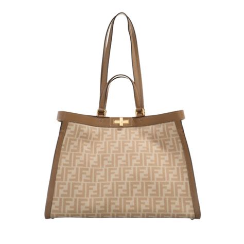 borsa fendi tote nuova beige|fendi tote bag.